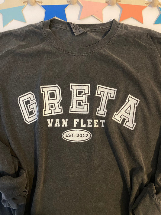 Greta Van Fleet Varsity Style Long Sleeve