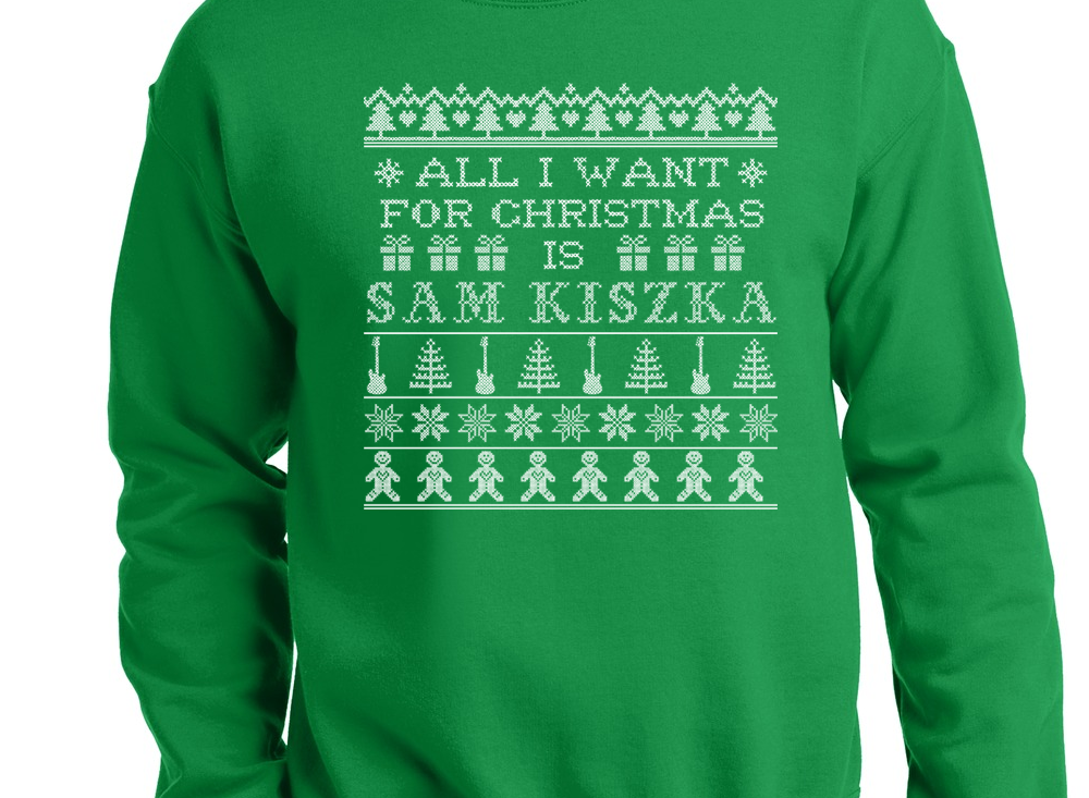All I want for Christmas Ugly Sweater style sweatshirt