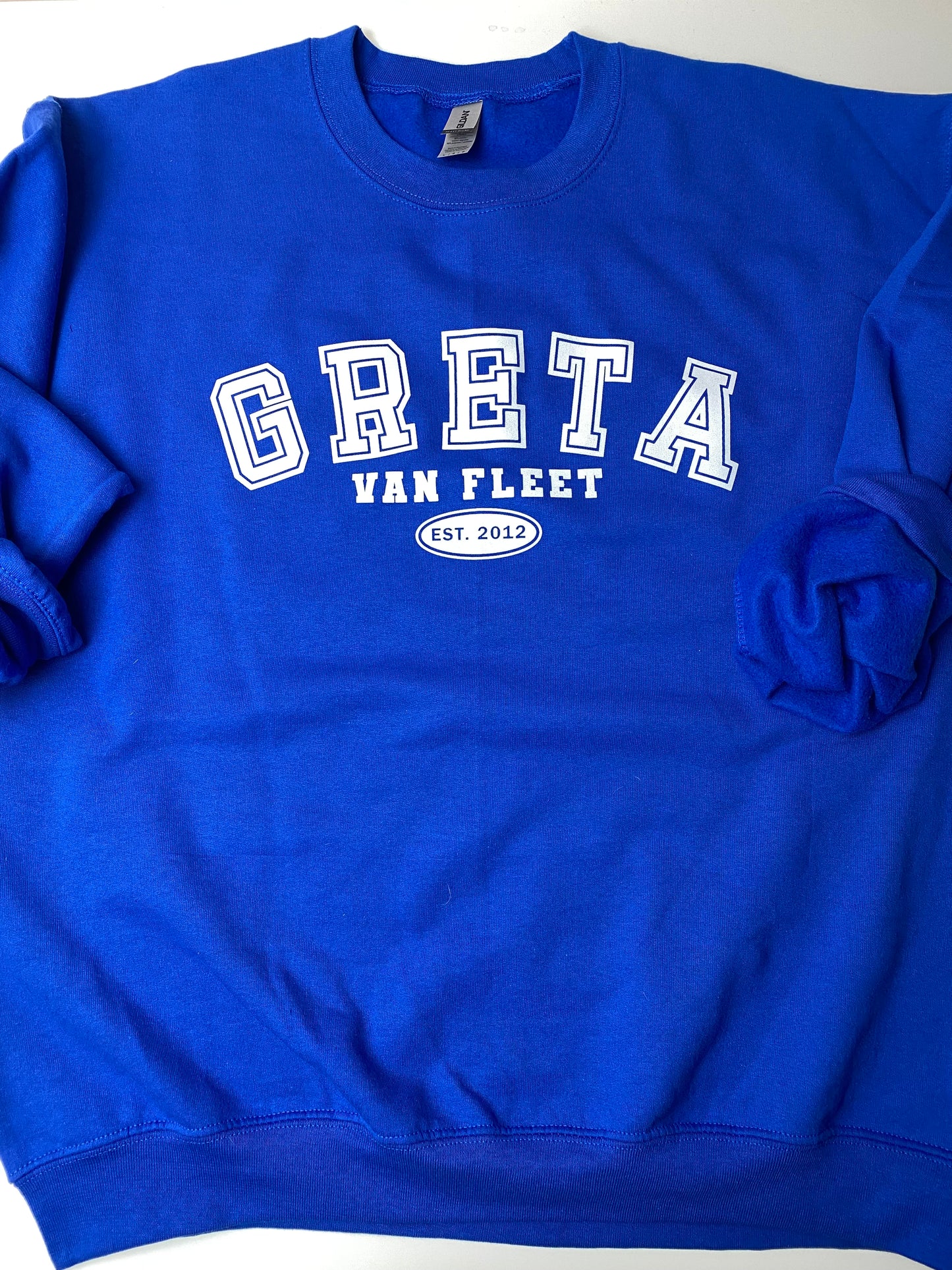 Greta Van Fleet Varsity Style Crewneck