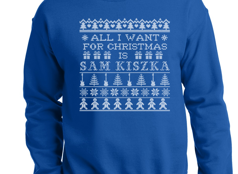 All I want for Christmas Ugly Sweater style sweatshirt