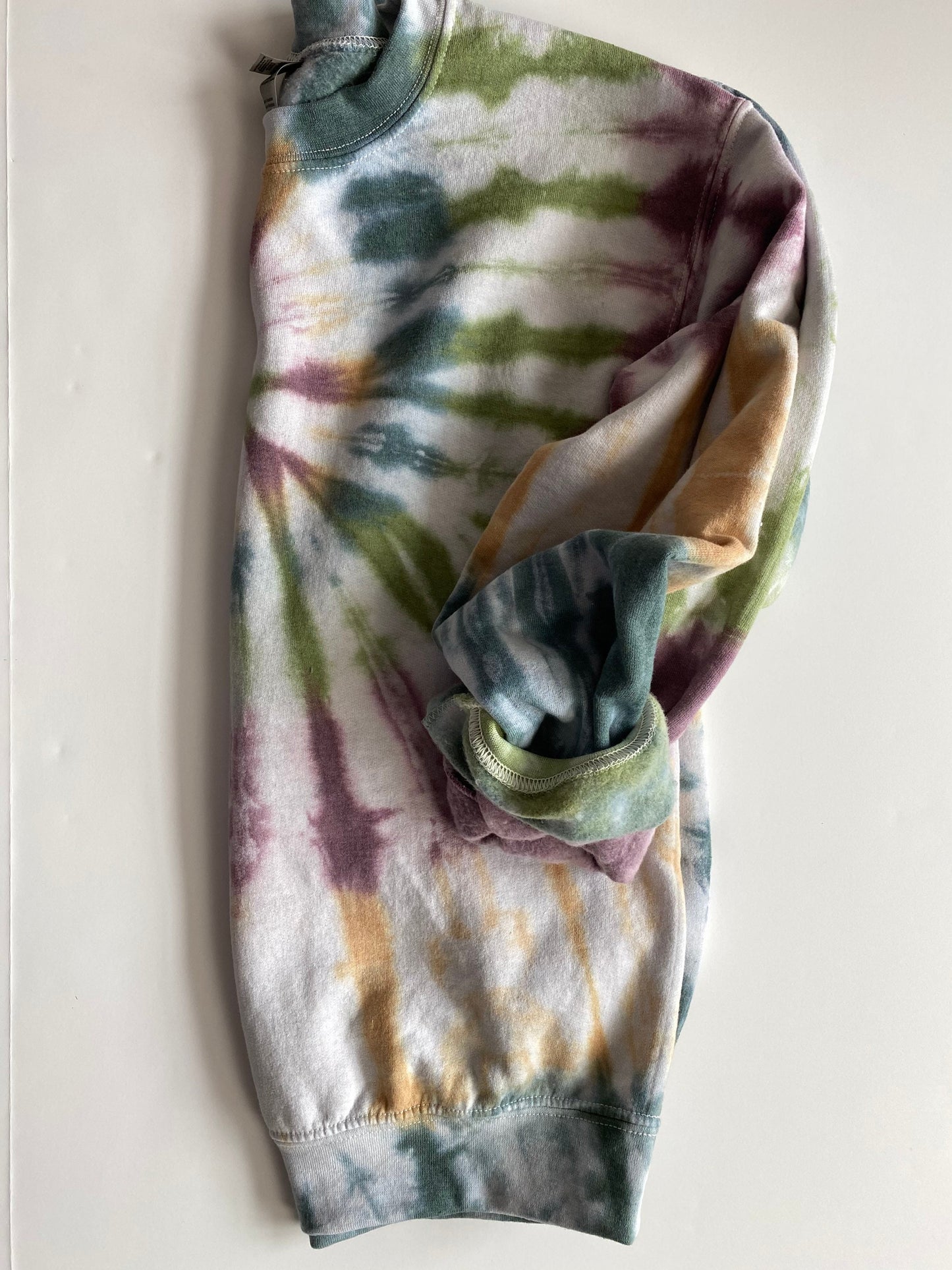 Fall Swirl Tie Dye Crewneck