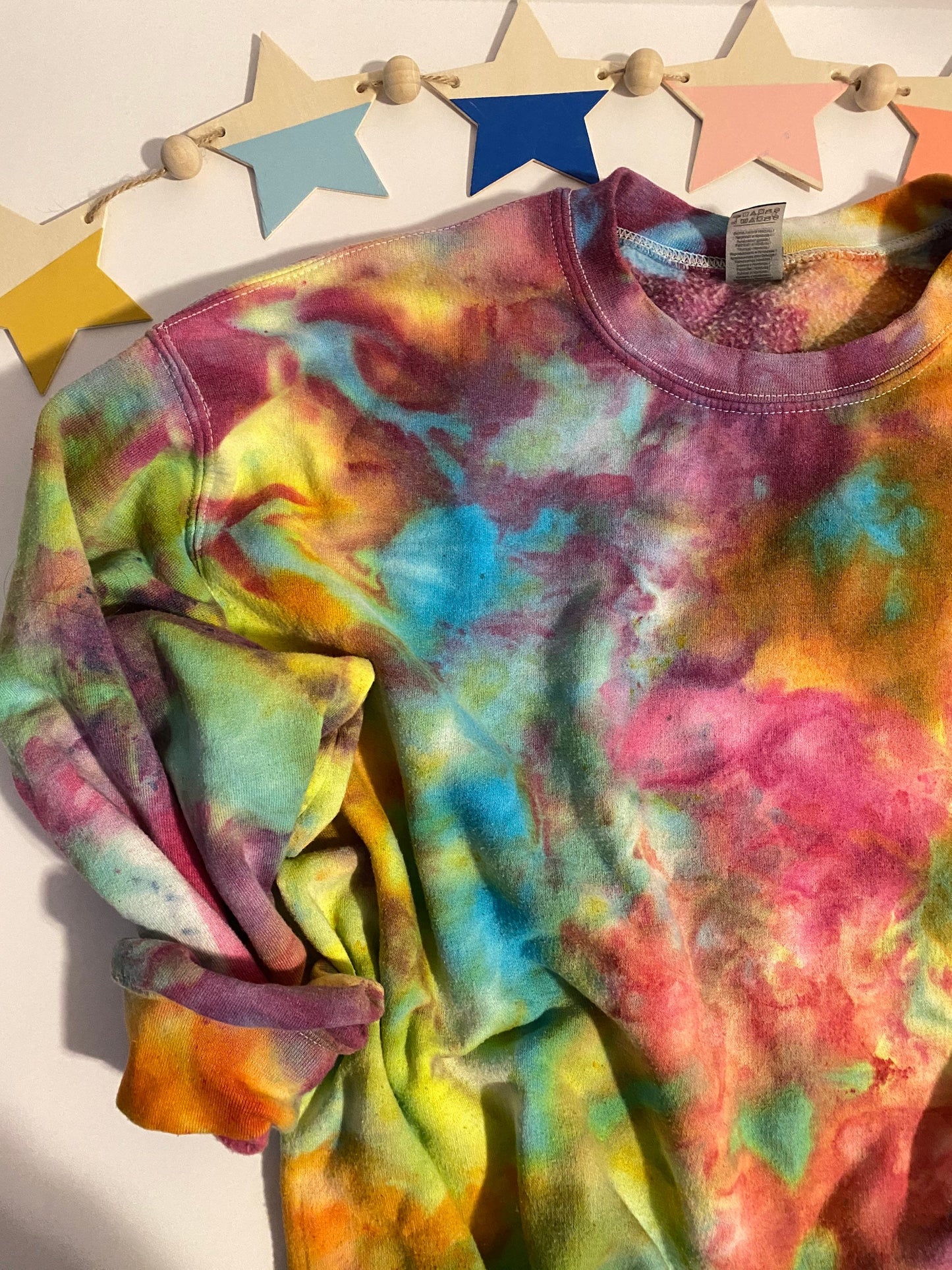 Ice Dye Tie Dye Crewneck