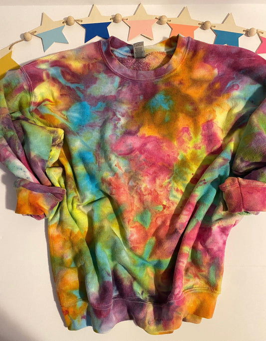 Ice Dye Tie Dye Crewneck