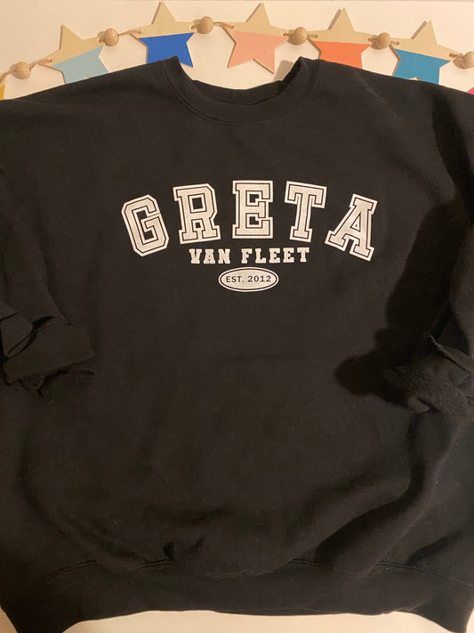 Greta Van Fleet Varsity Style Crewneck