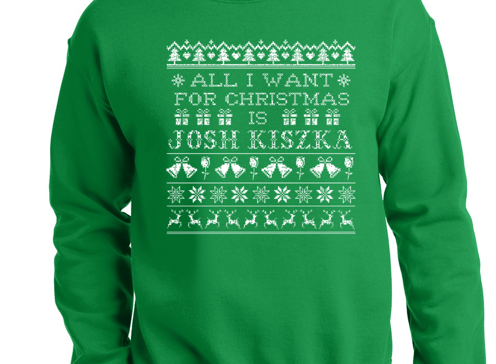 All I want for Christmas Ugly Sweater style sweatshirt