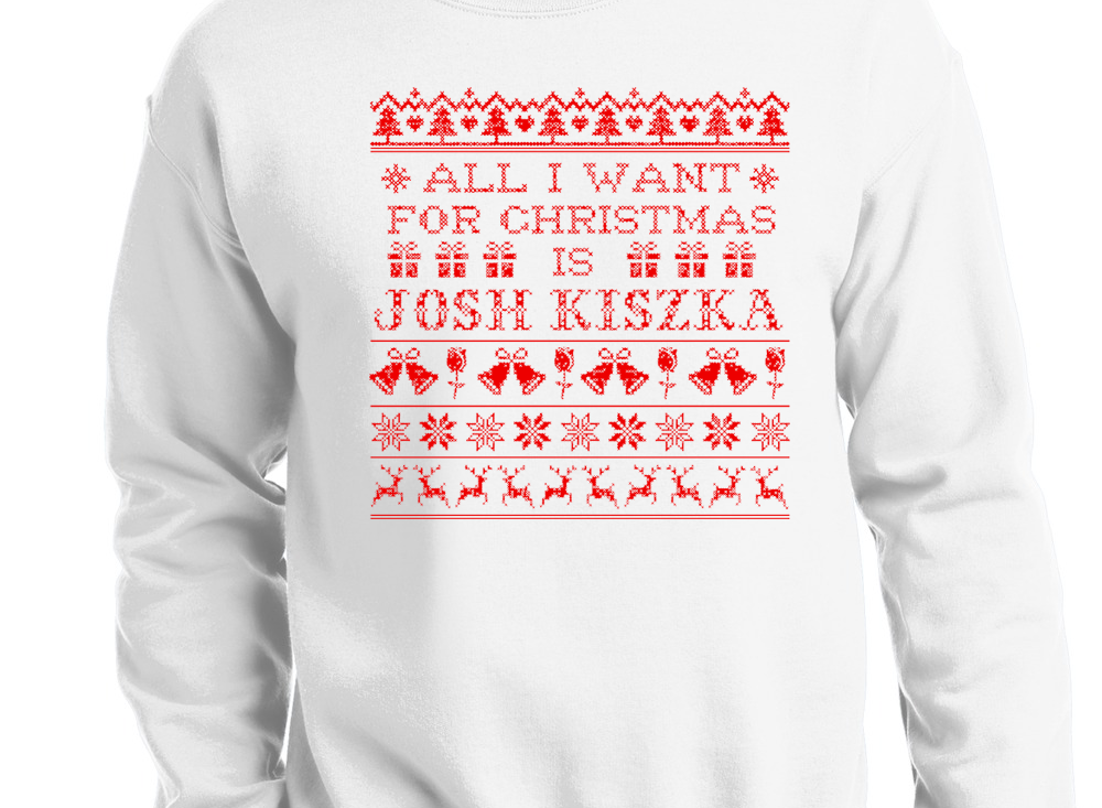 All I want for Christmas Ugly Sweater style sweatshirt