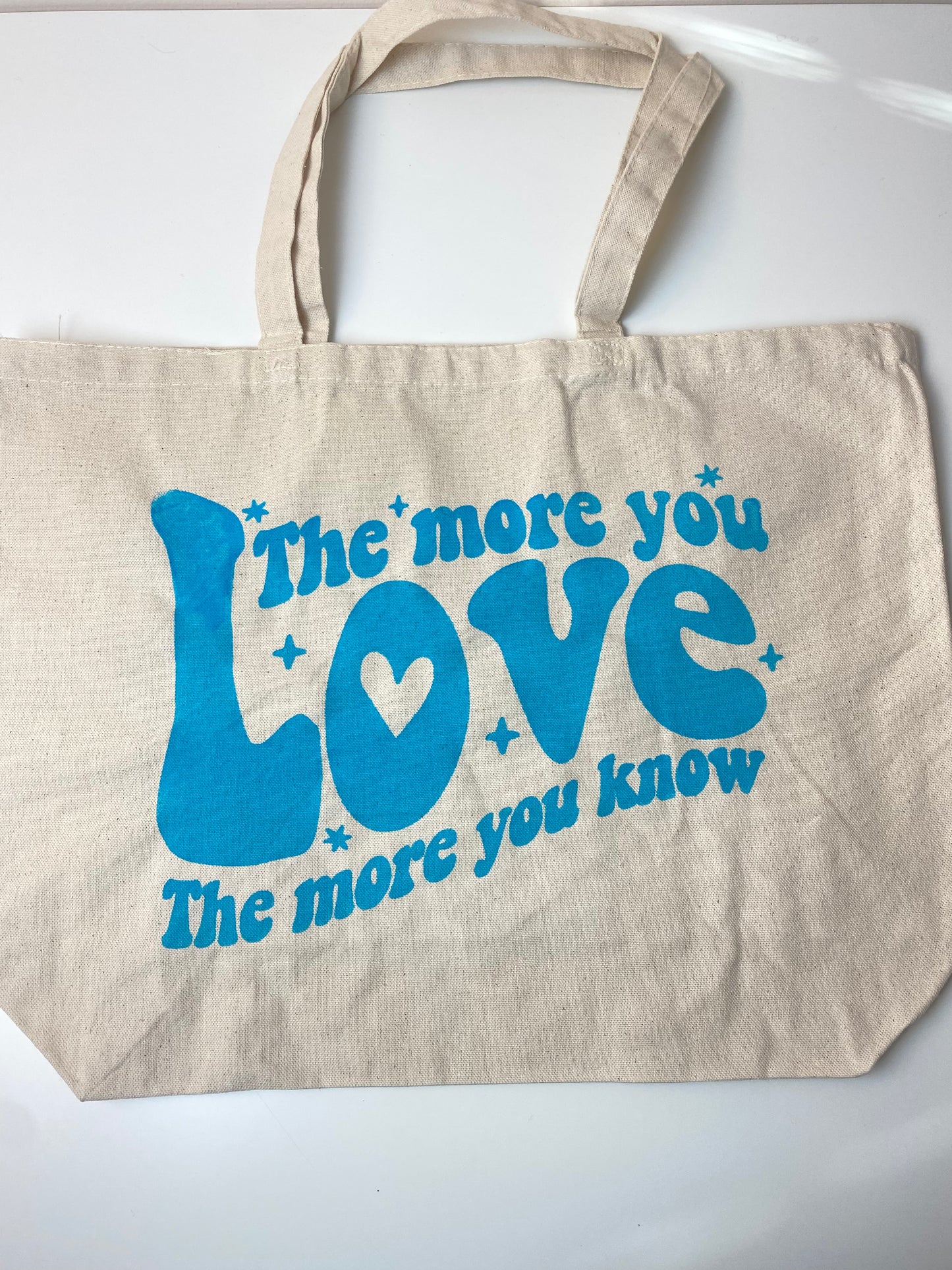 The More You Love Tote Bag