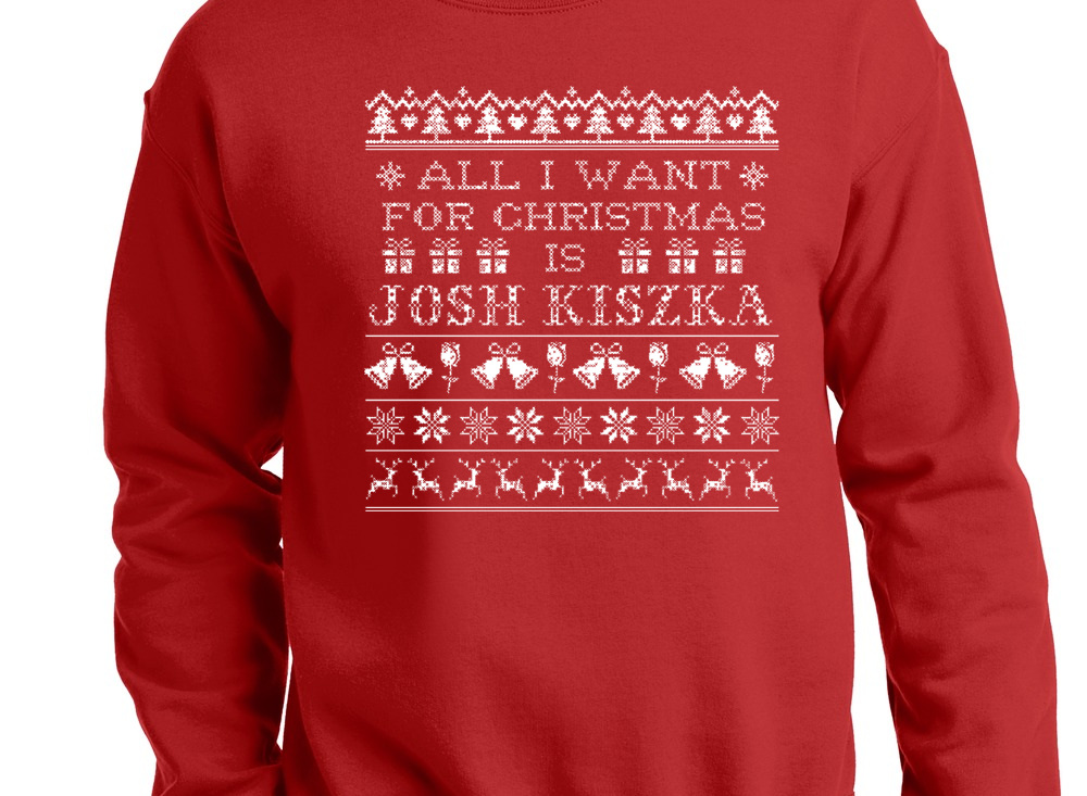 All I want for Christmas Ugly Sweater style sweatshirt