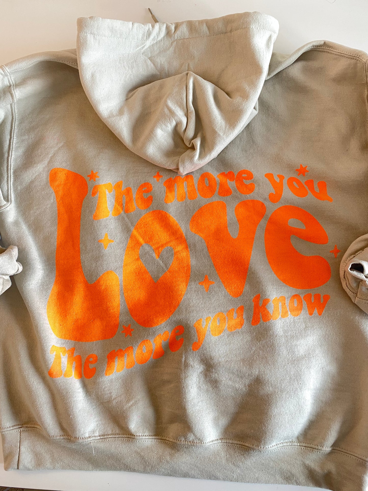 Orange lover online hoodie