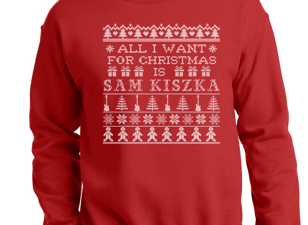 All I want for Christmas Ugly Sweater style sweatshirt